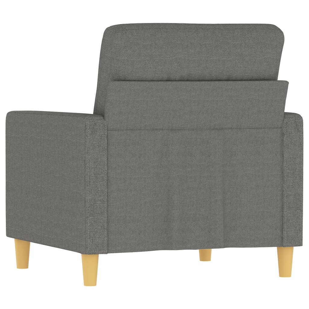Fauteuil 60 cm stof donkergrijs is nu te koop bij PeponiXL, paradijselijk wonen!