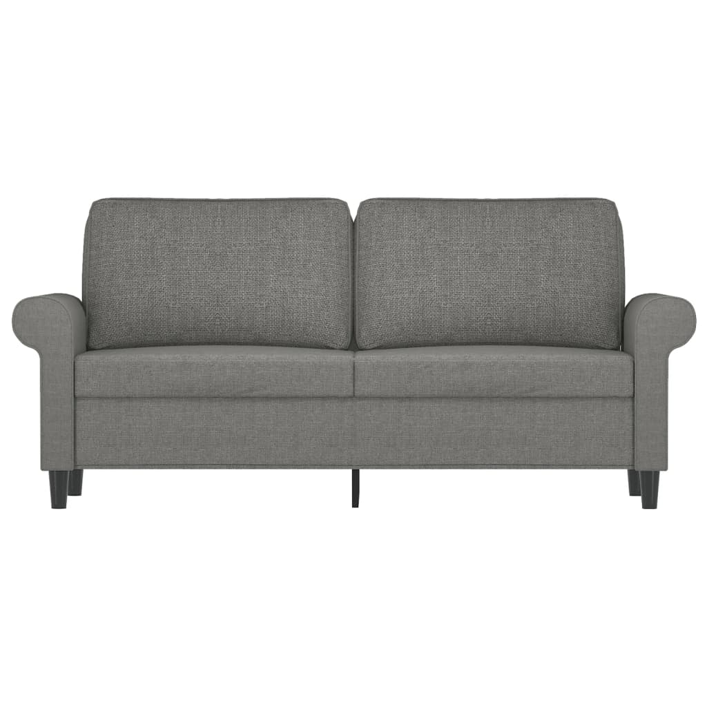 Tweezitsbank 140 cm stof donkergrijs is nu te koop bij PeponiXL, paradijselijk wonen!