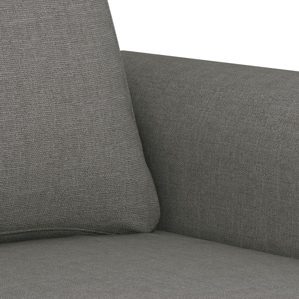 Tweezitsbank 140 cm stof donkergrijs is nu te koop bij PeponiXL, paradijselijk wonen!