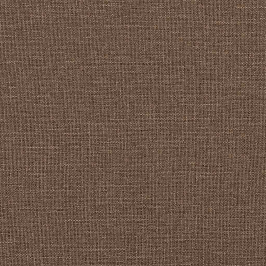 Voetenbank 60x50x41 cm stof bruin is nu te koop bij PeponiXL, paradijselijk wonen!