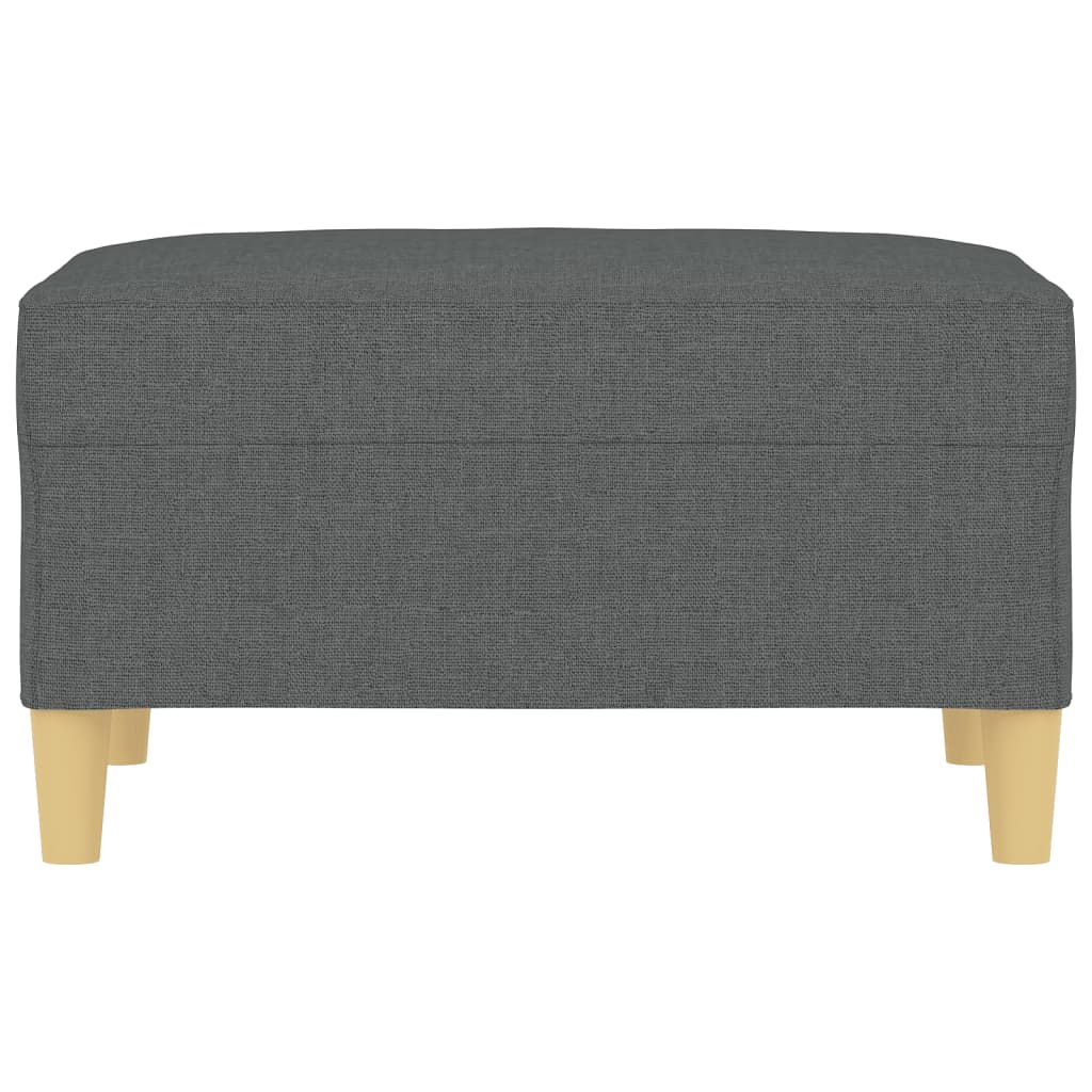 Voetenbank 70x55x41 cm stof donkergrijs is nu te koop bij PeponiXL, paradijselijk wonen!