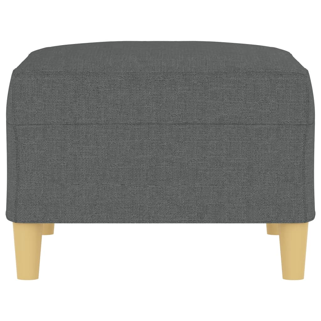 Voetenbank 70x55x41 cm stof donkergrijs is nu te koop bij PeponiXL, paradijselijk wonen!