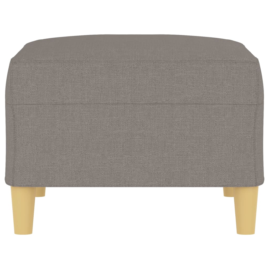 Voetenbank 70x55x41 cm stof taupe is nu te koop bij PeponiXL, paradijselijk wonen!