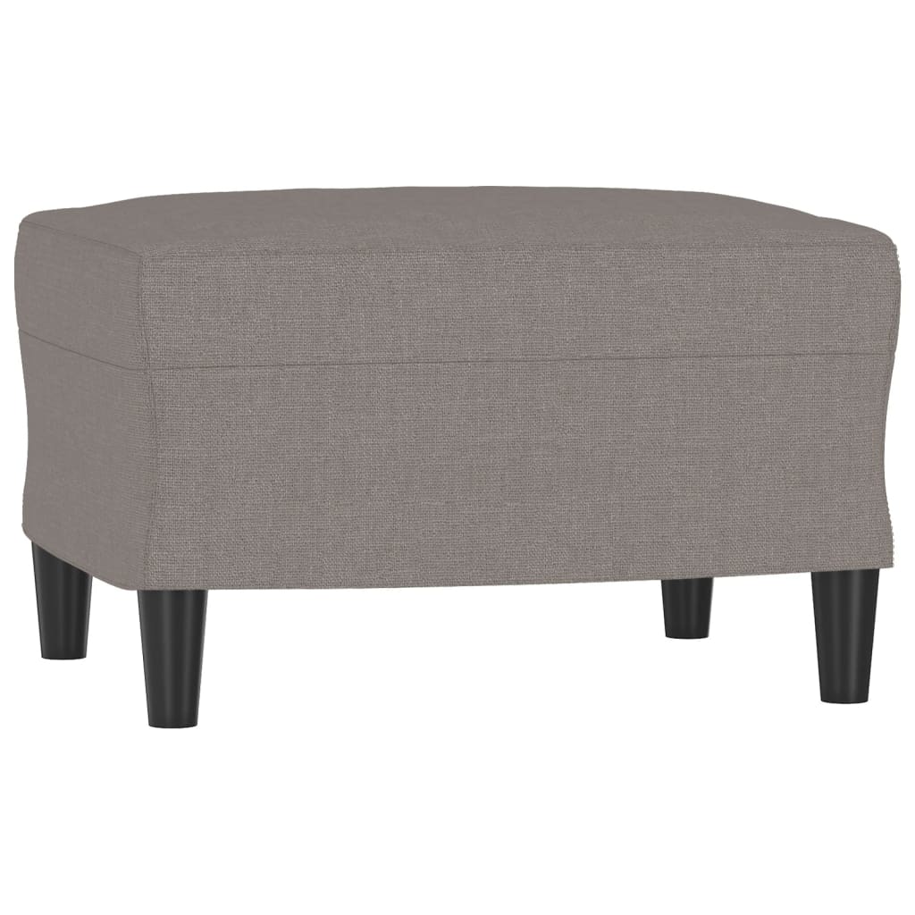 Voetenbank 60x50x41 cm stof taupe is nu te koop bij PeponiXL, paradijselijk wonen!
