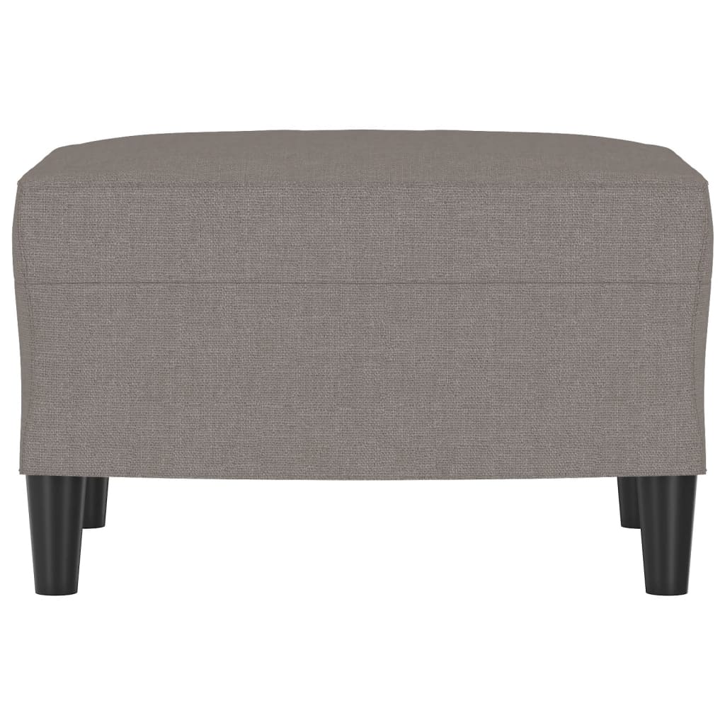 Voetenbank 60x50x41 cm stof taupe is nu te koop bij PeponiXL, paradijselijk wonen!
