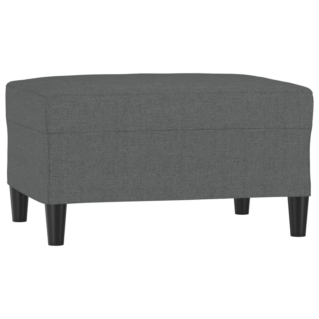 Voetenbank 70x55x41 cm stof donkergrijs is nu te koop bij PeponiXL, paradijselijk wonen!