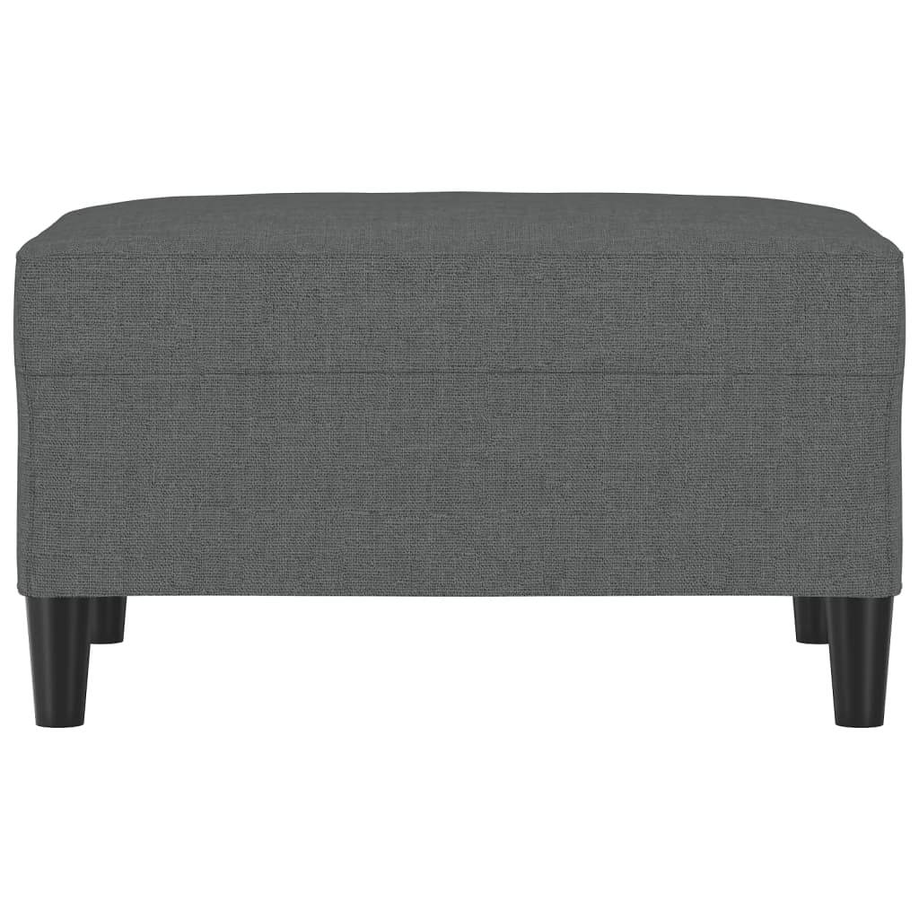Voetenbank 70x55x41 cm stof donkergrijs is nu te koop bij PeponiXL, paradijselijk wonen!