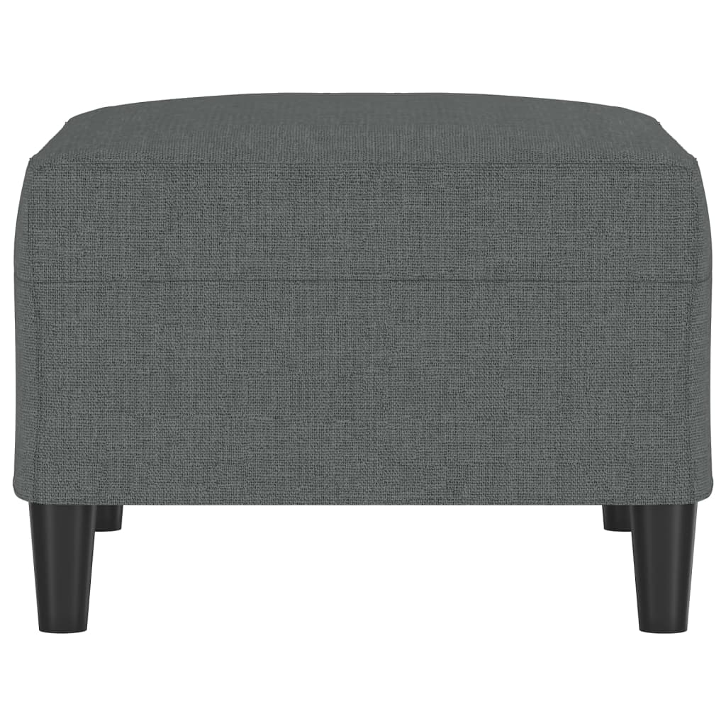Voetenbank 70x55x41 cm stof donkergrijs is nu te koop bij PeponiXL, paradijselijk wonen!
