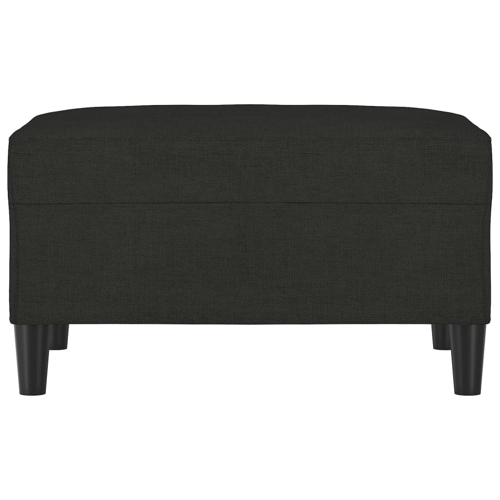 Voetenbank 70x55x41 cm stof zwart is nu te koop bij PeponiXL, paradijselijk wonen!