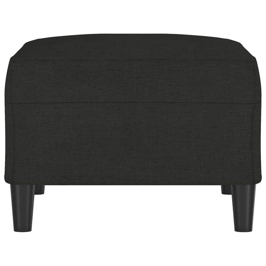 Voetenbank 70x55x41 cm stof zwart is nu te koop bij PeponiXL, paradijselijk wonen!