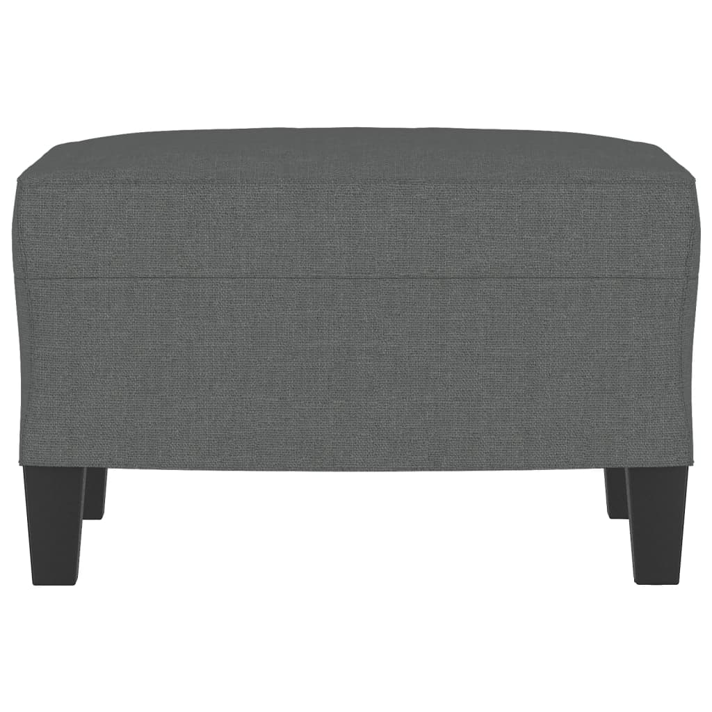 Voetenbank 60x50x41 cm stof donkergrijs is nu te koop bij PeponiXL, paradijselijk wonen!