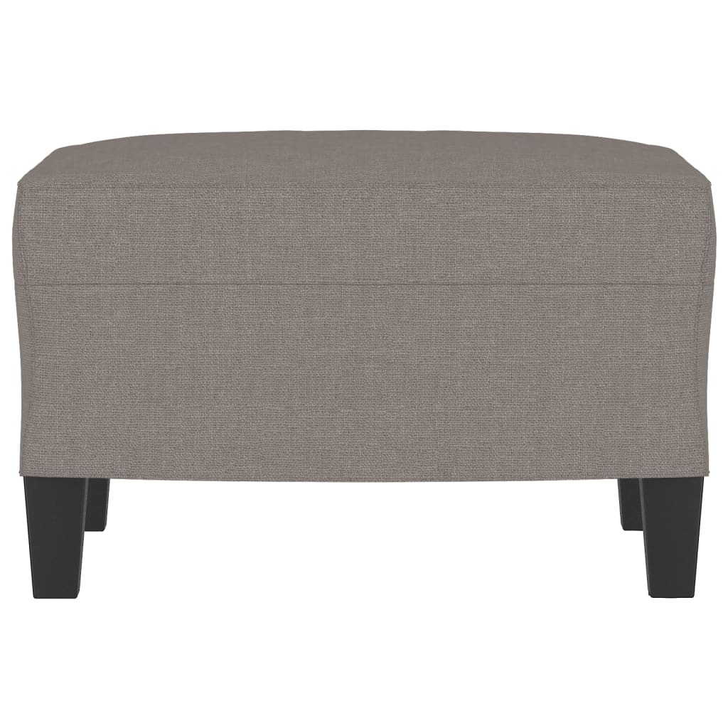 Voetenbank 60x50x41 cm stof taupe is nu te koop bij PeponiXL, paradijselijk wonen!