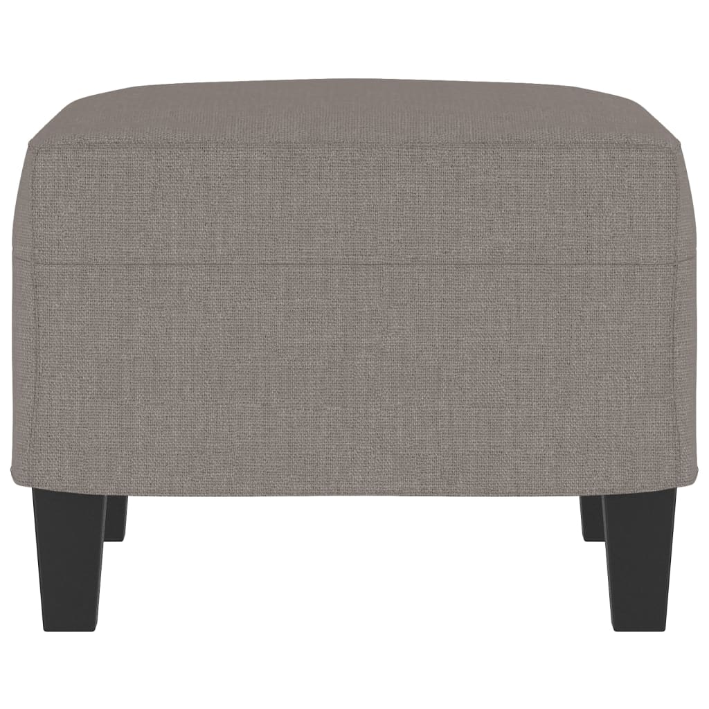 Voetenbank 60x50x41 cm stof taupe is nu te koop bij PeponiXL, paradijselijk wonen!