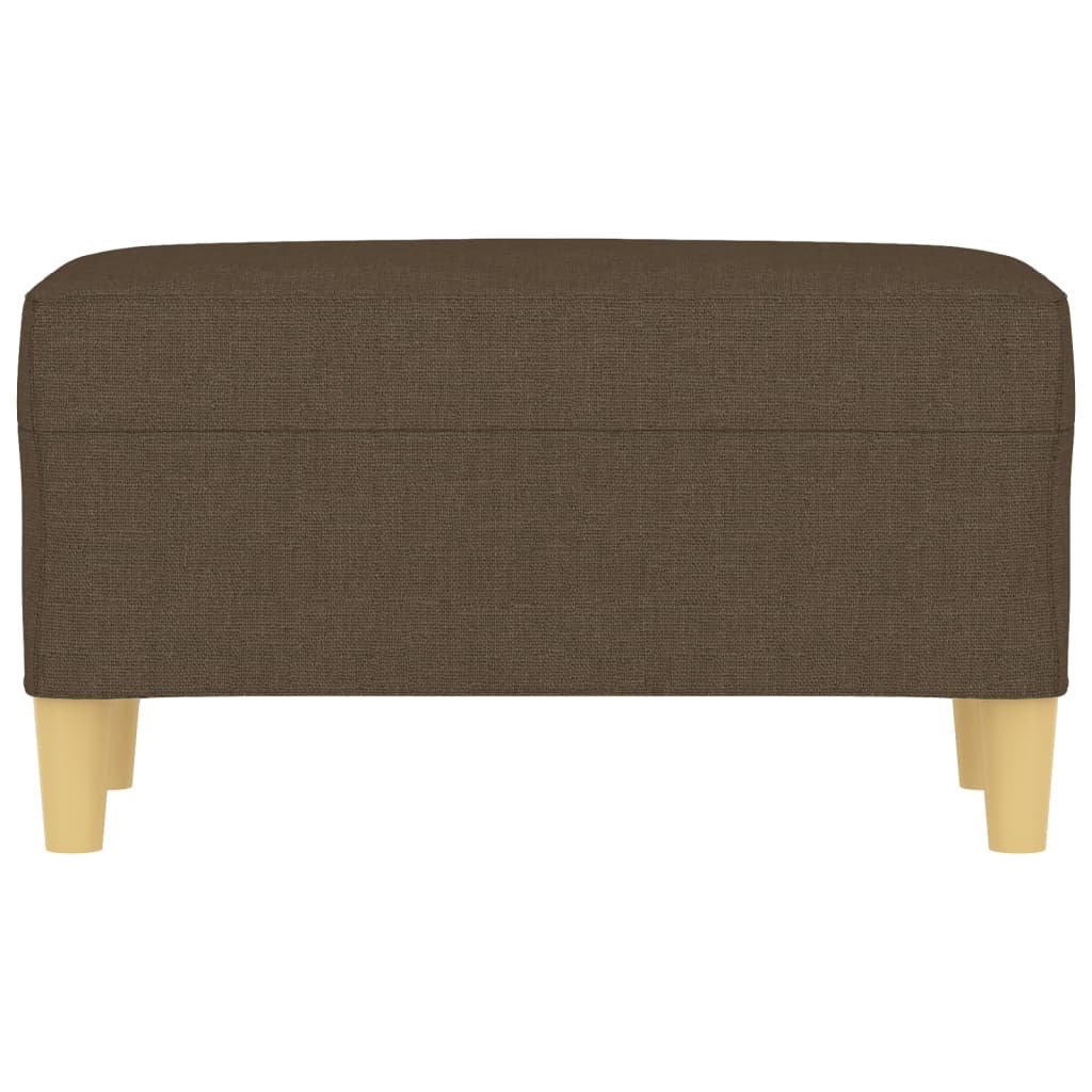 Bankje 70x35x41 cm stof bruin is nu te koop bij PeponiXL, paradijselijk wonen!