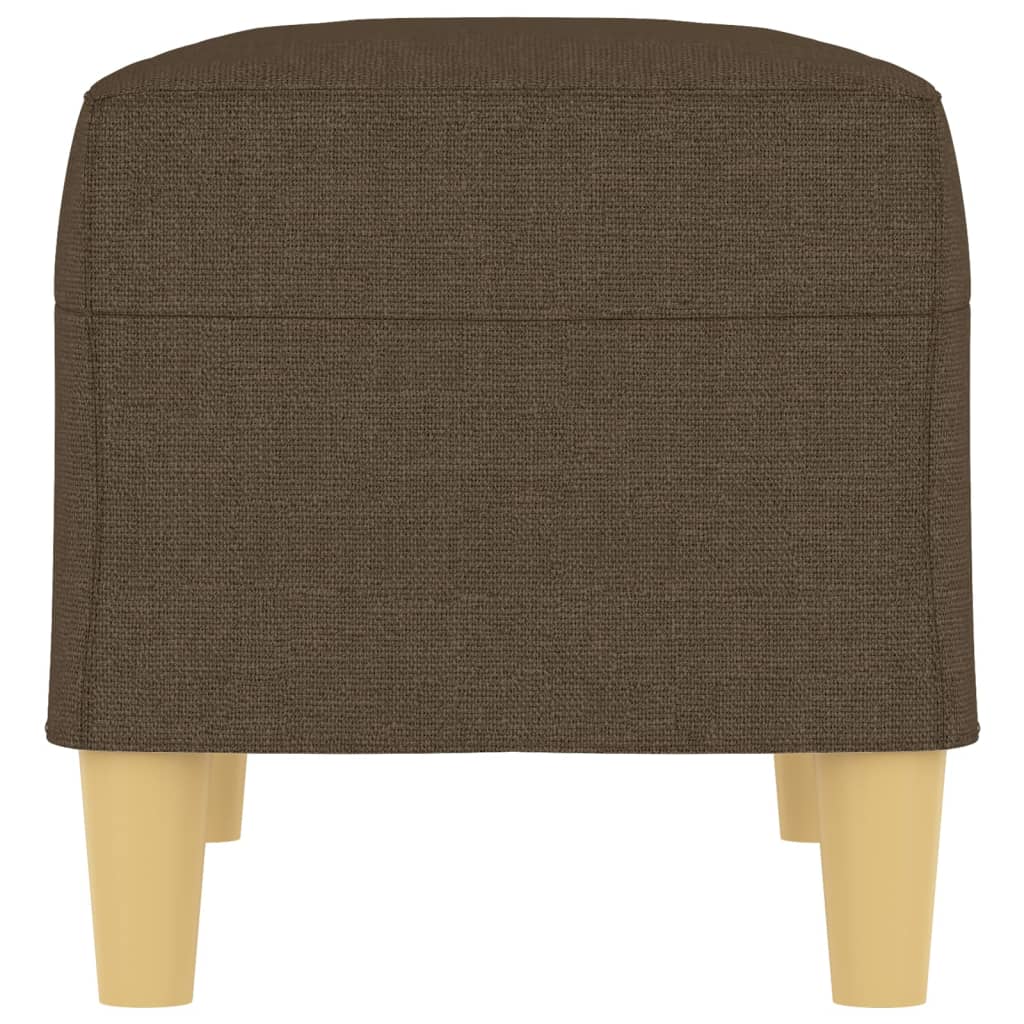 Bankje 70x35x41 cm stof bruin is nu te koop bij PeponiXL, paradijselijk wonen!