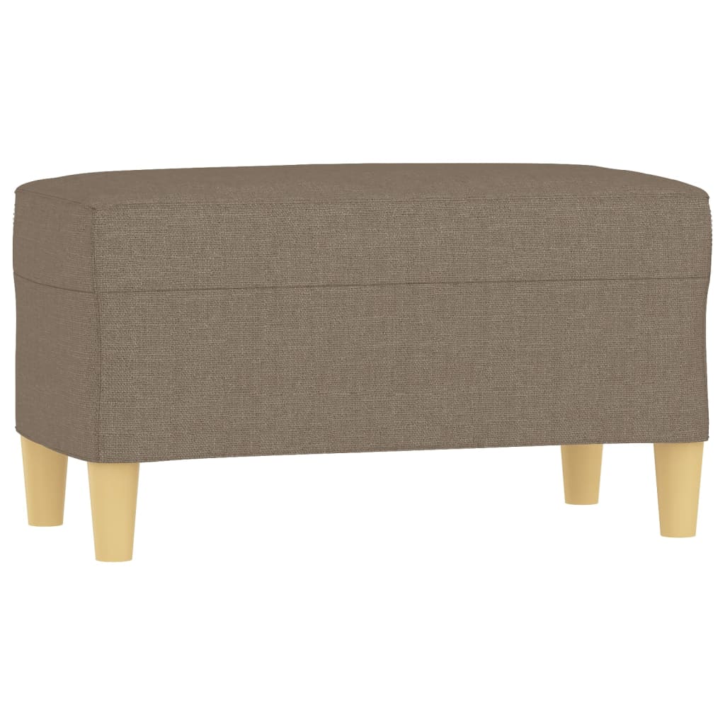 Bankje 70x35x41 cm stof taupe is nu te koop bij PeponiXL, paradijselijk wonen!