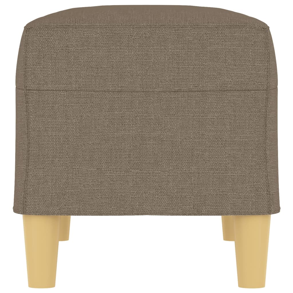 Bankje 70x35x41 cm stof taupe is nu te koop bij PeponiXL, paradijselijk wonen!