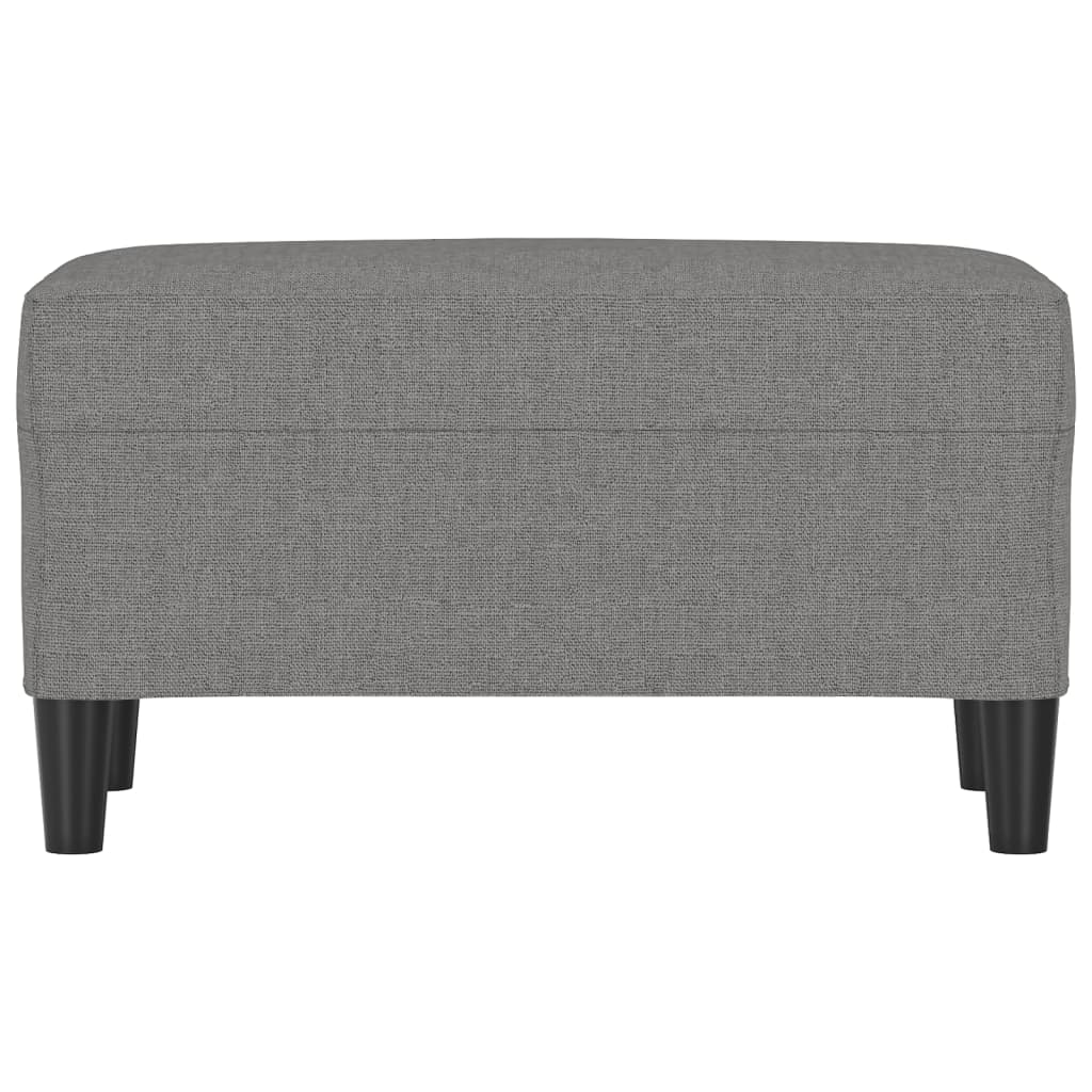 Bankje 70x35x41 cm stof donkergrijs is nu te koop bij PeponiXL, paradijselijk wonen!