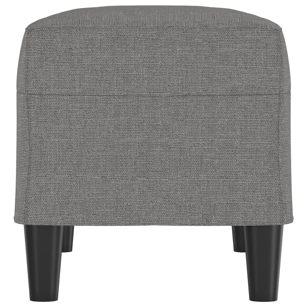Bankje 70x35x41 cm stof donkergrijs is nu te koop bij PeponiXL, paradijselijk wonen!