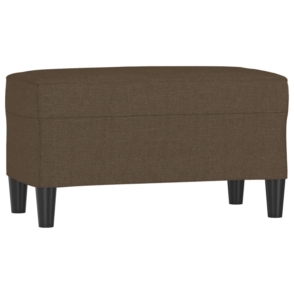 Bankje 70x35x41 cm stof bruin is nu te koop bij PeponiXL, paradijselijk wonen!