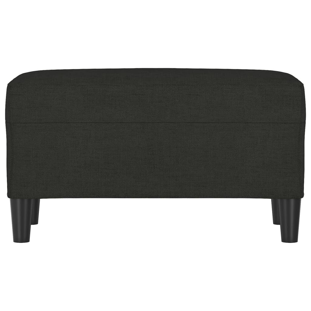 Bankje 70x35x41 cm stof zwart is nu te koop bij PeponiXL, paradijselijk wonen!