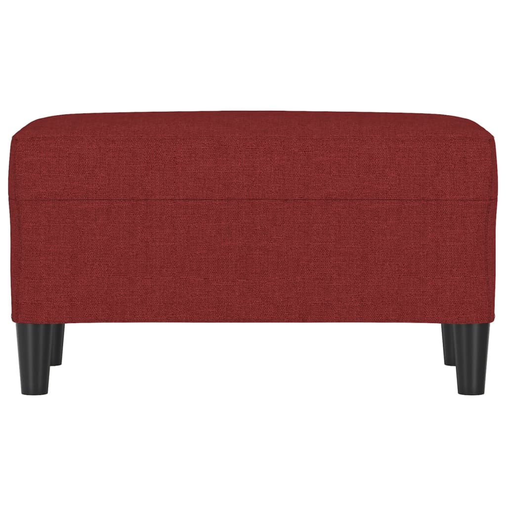 Bankje 70x35x41 cm stof wijnrood is nu te koop bij PeponiXL, paradijselijk wonen!
