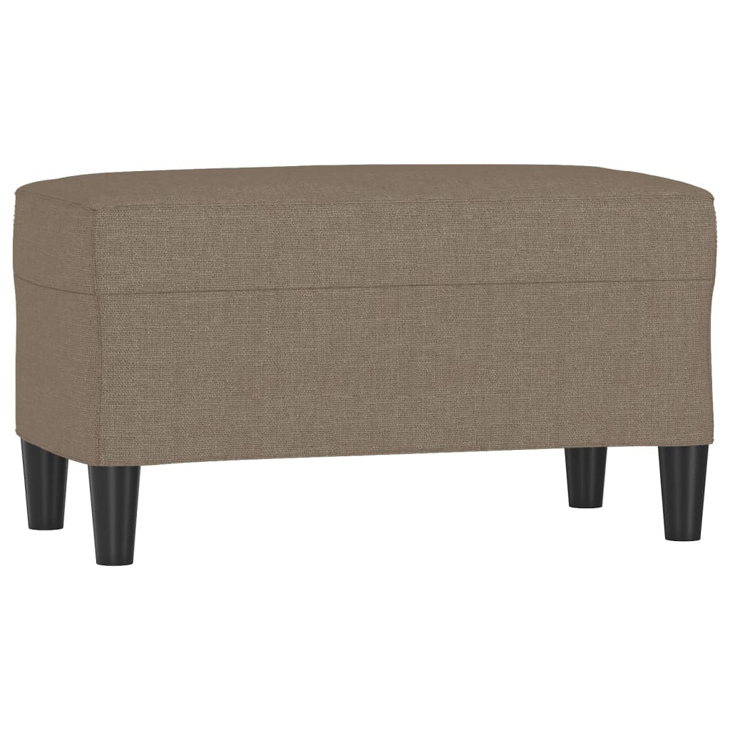 Bankje 70x35x41 cm stof taupe is nu te koop bij PeponiXL, paradijselijk wonen!