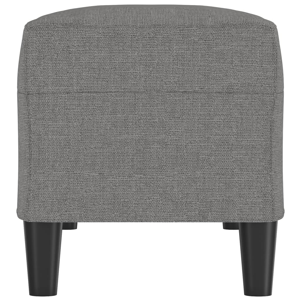Bankje 100x35x41 cm stof donkergrijs is nu te koop bij PeponiXL, paradijselijk wonen!