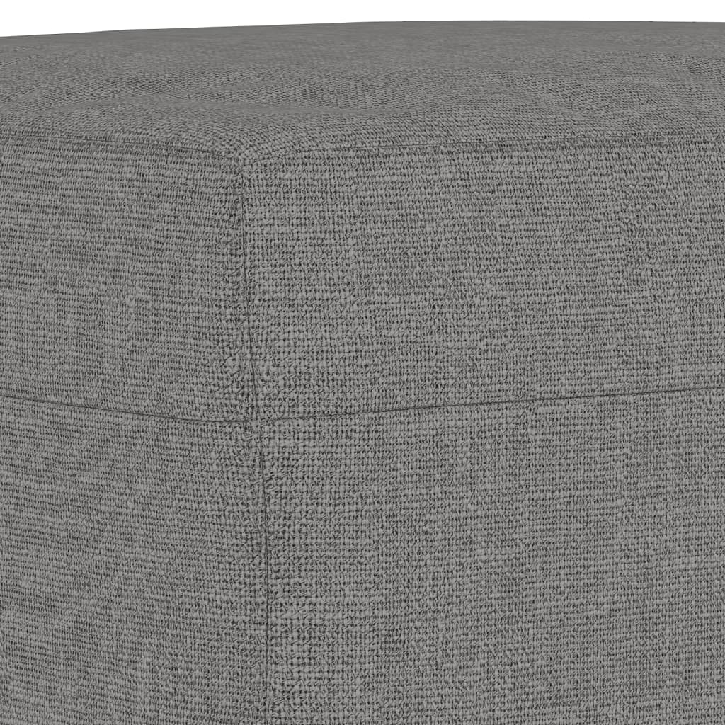 Bankje 100x35x41 cm stof donkergrijs is nu te koop bij PeponiXL, paradijselijk wonen!