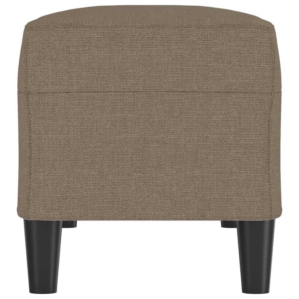 Bankje 100x35x41 cm stof taupe is nu te koop bij PeponiXL, paradijselijk wonen!