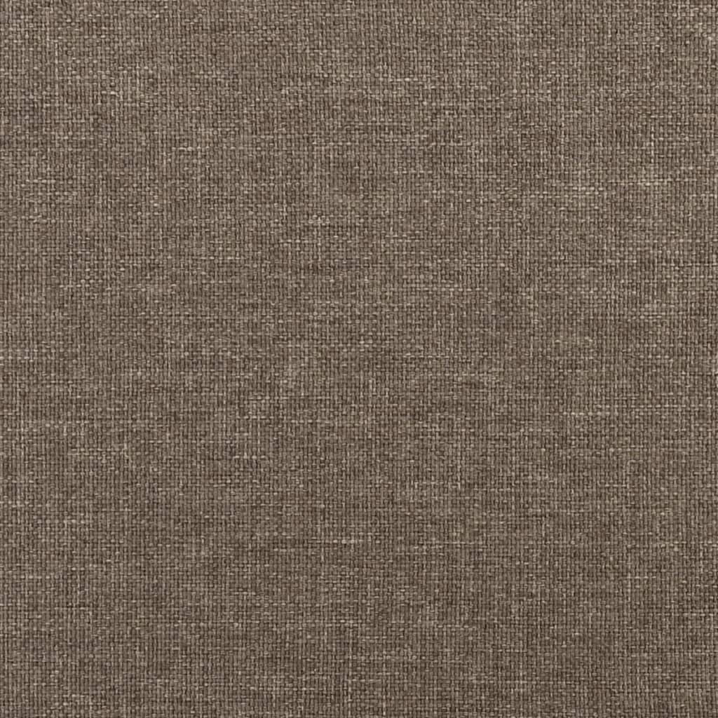 Bankje 100x35x41 cm stof taupe is nu te koop bij PeponiXL, paradijselijk wonen!