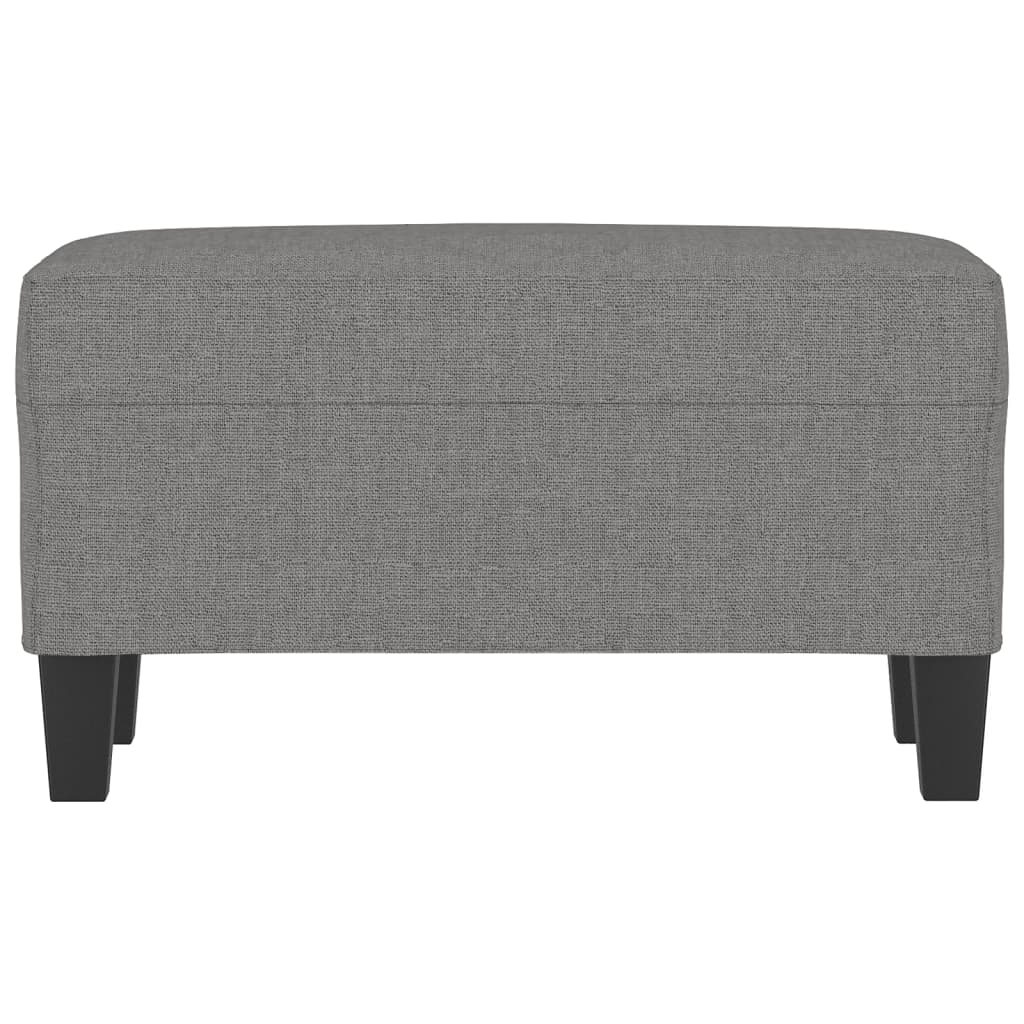 Bankje 70x35x41 cm stof donkergrijs is nu te koop bij PeponiXL, paradijselijk wonen!