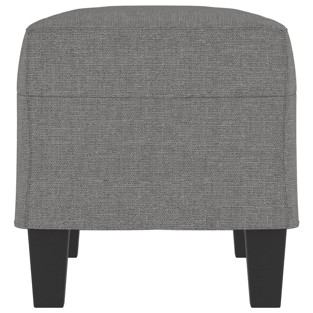 Bankje 70x35x41 cm stof donkergrijs is nu te koop bij PeponiXL, paradijselijk wonen!