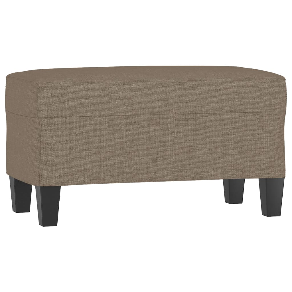Bankje 70x35x41 cm stof taupe is nu te koop bij PeponiXL, paradijselijk wonen!