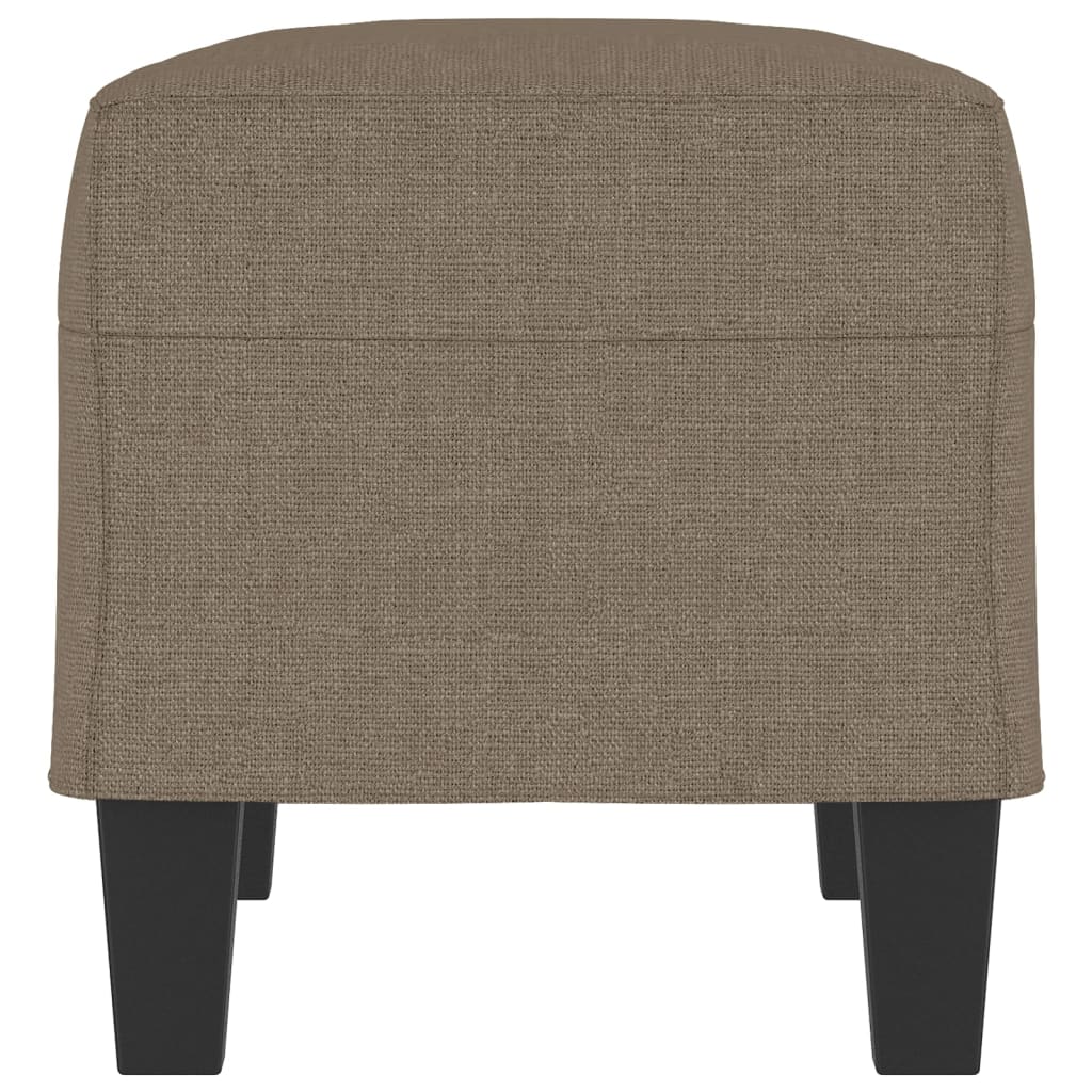 Bankje 70x35x41 cm stof taupe is nu te koop bij PeponiXL, paradijselijk wonen!