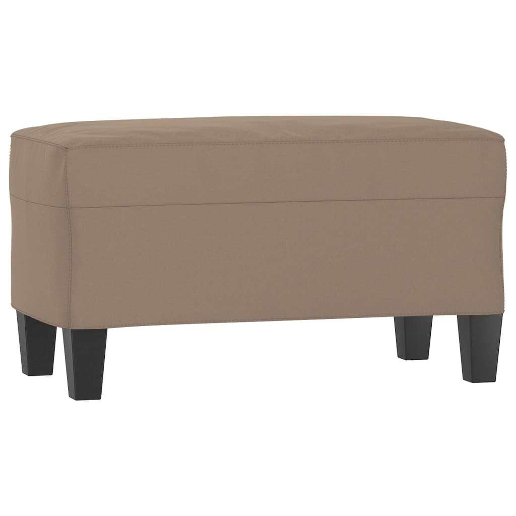 Bankje 70x35x41 cm microvezelstof taupe is nu te koop bij PeponiXL, paradijselijk wonen!