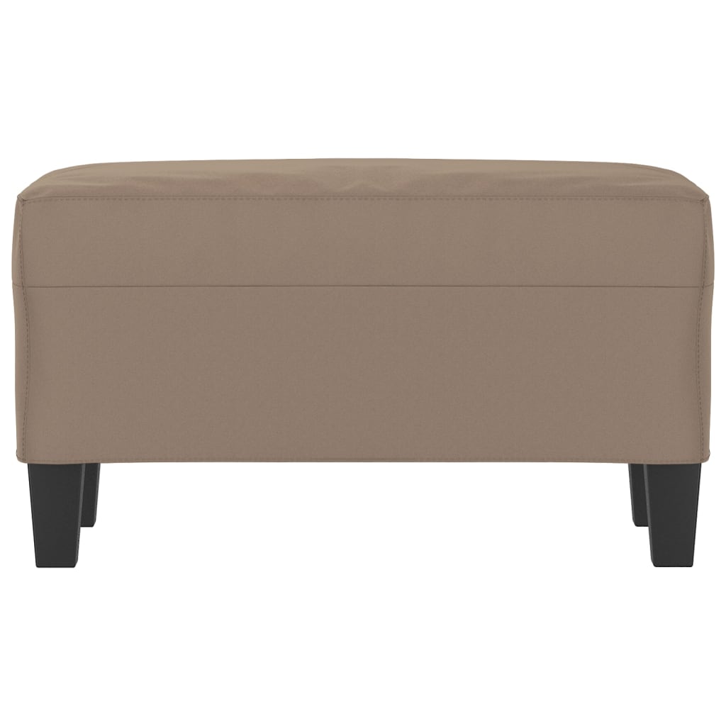 Bankje 70x35x41 cm microvezelstof taupe is nu te koop bij PeponiXL, paradijselijk wonen!