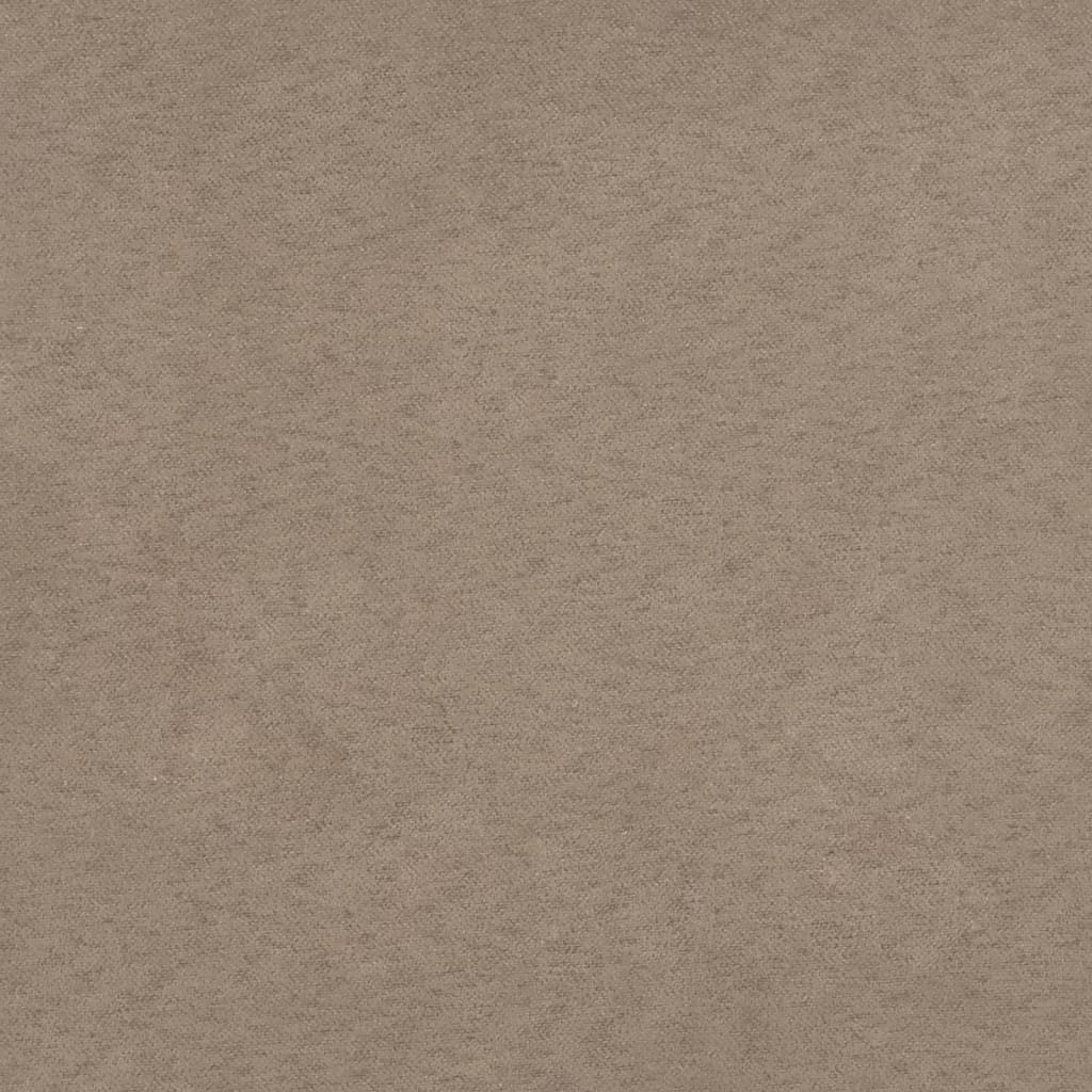Bankje 70x35x41 cm microvezelstof taupe is nu te koop bij PeponiXL, paradijselijk wonen!
