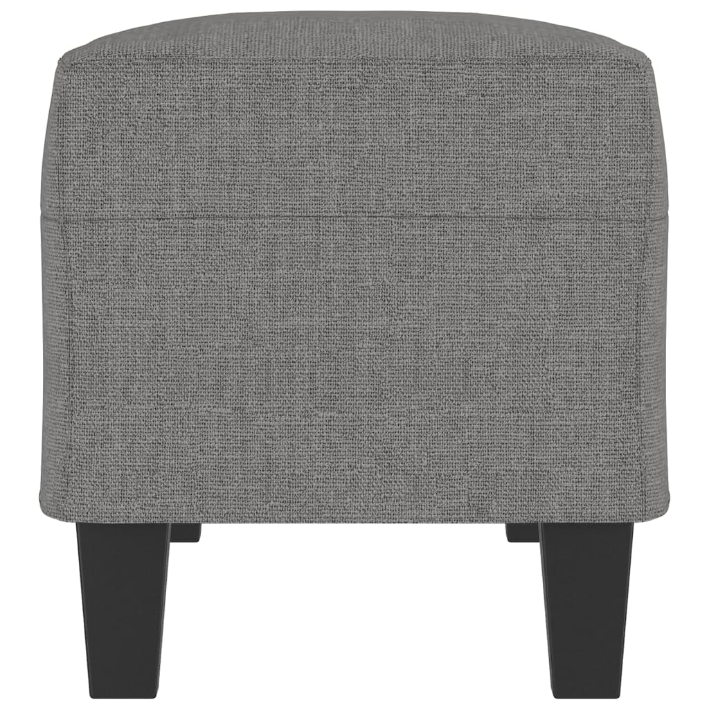 Bankje 100x35x41 cm stof donkergrijs is nu te koop bij PeponiXL, paradijselijk wonen!