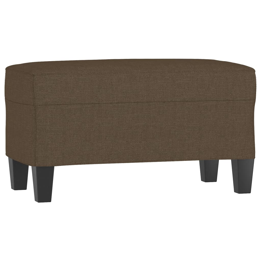 Bankje 100x35x41 cm stof bruin is nu te koop bij PeponiXL, paradijselijk wonen!