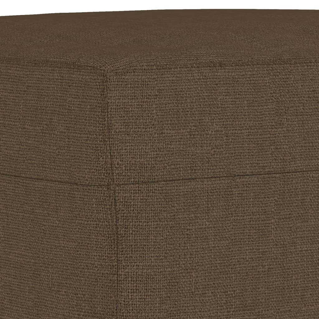 Bankje 100x35x41 cm stof bruin is nu te koop bij PeponiXL, paradijselijk wonen!