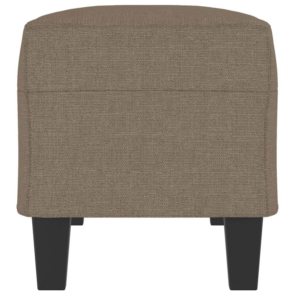 Bankje 100x35x41 cm stof taupe is nu te koop bij PeponiXL, paradijselijk wonen!