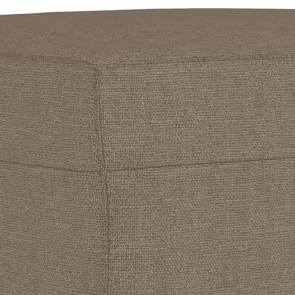 Bankje 100x35x41 cm stof taupe is nu te koop bij PeponiXL, paradijselijk wonen!