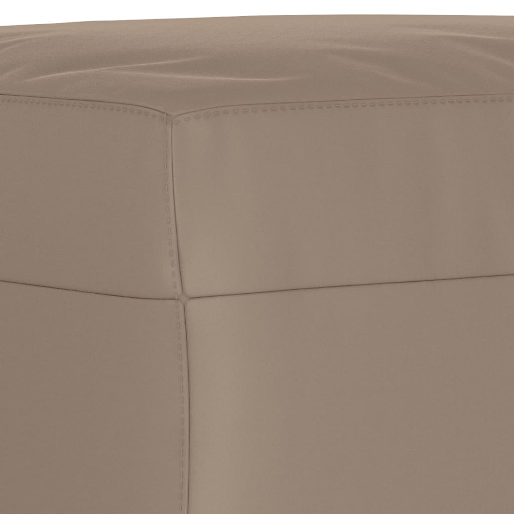 Bankje 100x35x41 cm microvezelstof taupe is nu te koop bij PeponiXL, paradijselijk wonen!