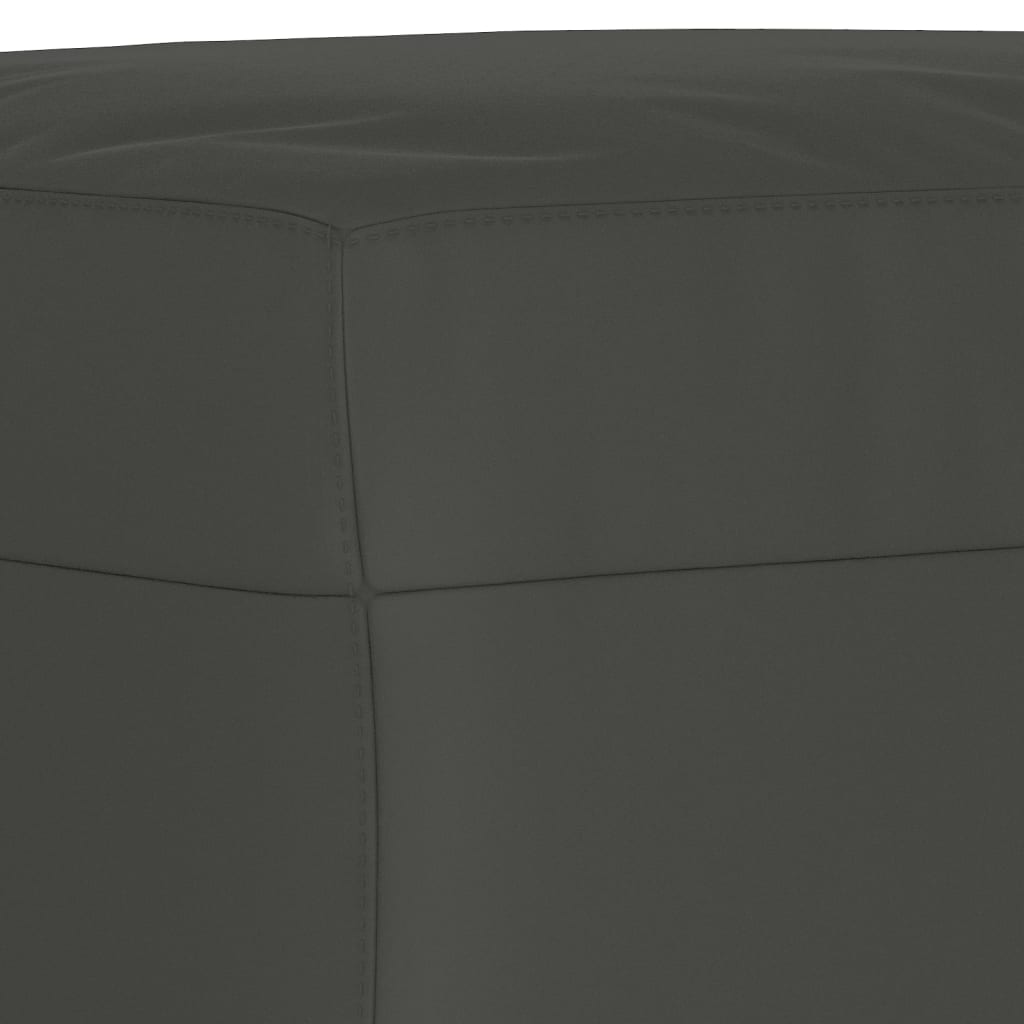 Bankje 100x35x41 cm microvezelstof donkergrijs is nu te koop bij PeponiXL, paradijselijk wonen!