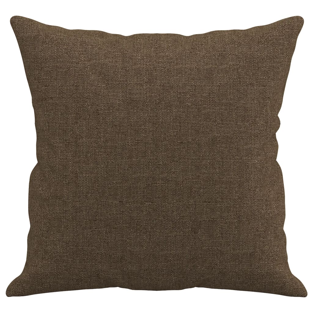 Sierkussens 2 st 40x40 cm stof bruin is nu te koop bij PeponiXL, paradijselijk wonen!