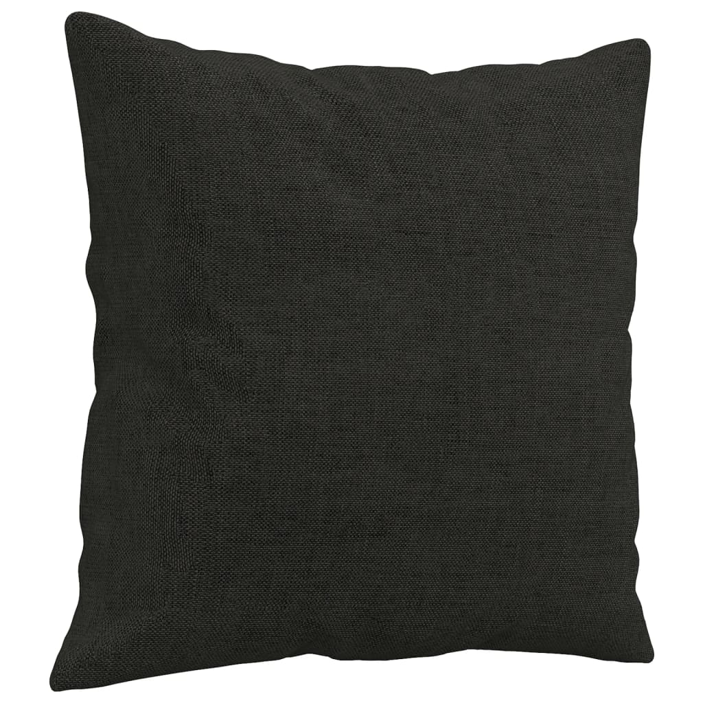 Sierkussens 2 st 40x40 cm stof zwart is nu te koop bij PeponiXL, paradijselijk wonen!