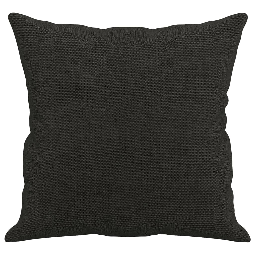 Sierkussens 2 st 40x40 cm stof zwart is nu te koop bij PeponiXL, paradijselijk wonen!