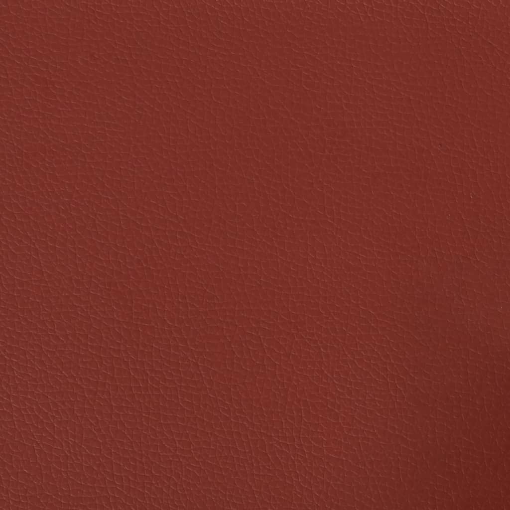Sierkussens 2 st 40x40 cm kunstleer wijnrood is nu te koop bij PeponiXL, paradijselijk wonen!