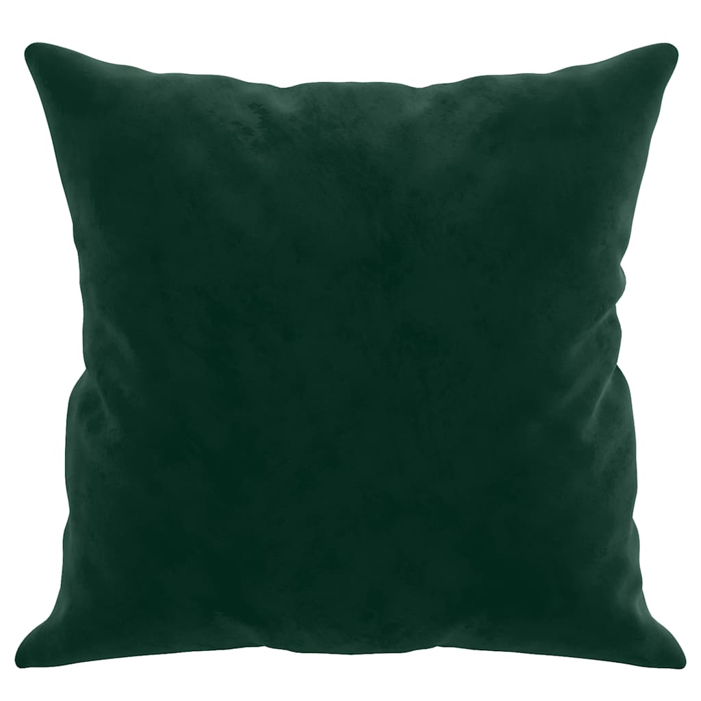 Sierkussens 2 st 40x40 cm fluweel donkergroen is nu te koop bij PeponiXL, paradijselijk wonen!